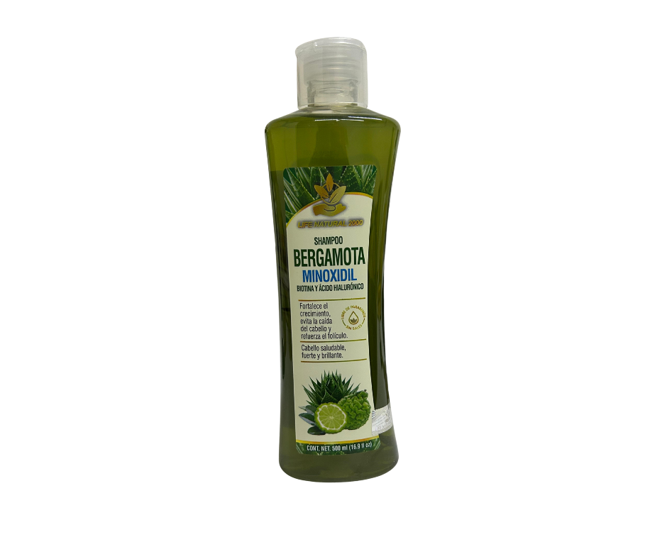 Shampoo Bergamota Minoxidil