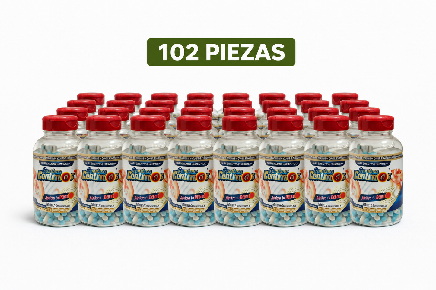 Contra Reumas 100 Capsulas / 102 piezas