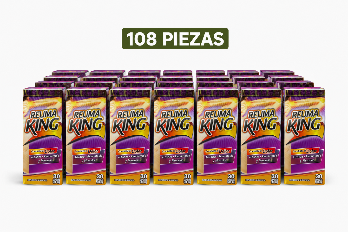 Reuma King 30 Capsulas / 108 piezas