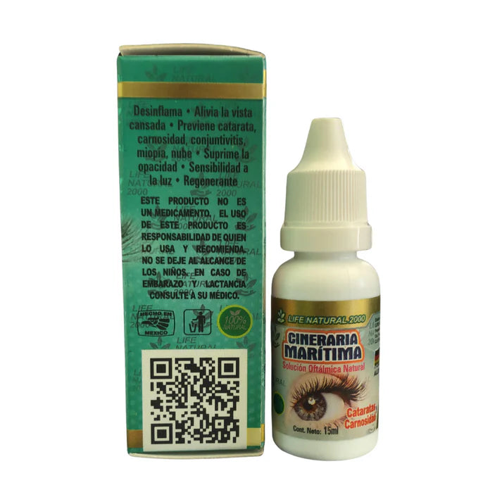 Gotas cineraria maritima Caja 15 ML