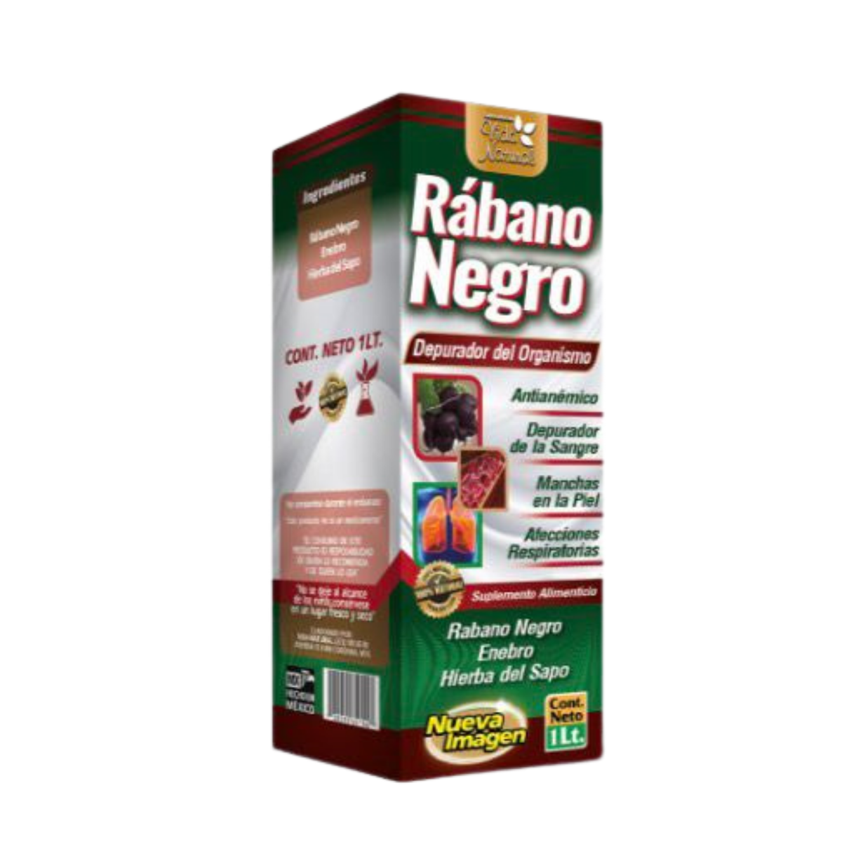 Tónico Rábano Negro 1LT