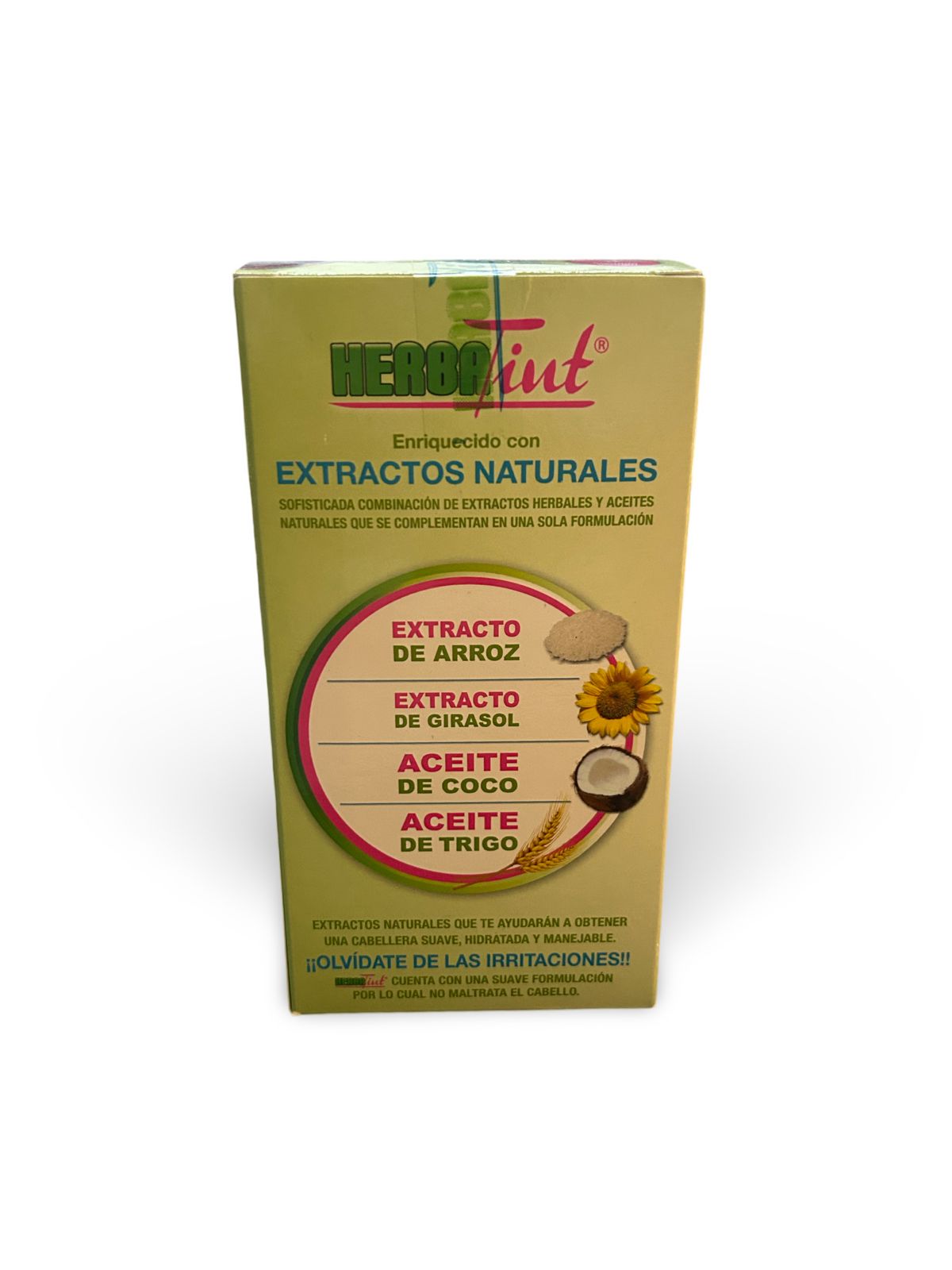 Tinte HERBATINT Permanente Sin Amoniaco Tono 1.0 Negro