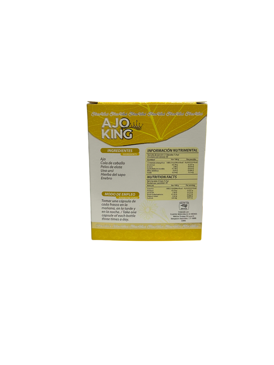 Ajo King RIÑON/VEJIGA