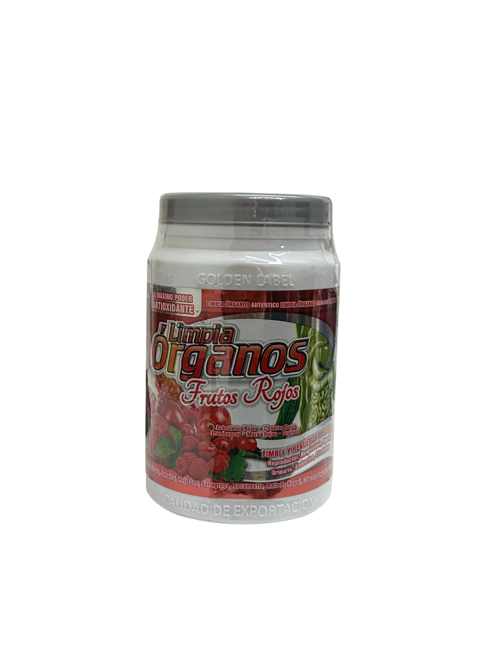 Limpio Organos Frutos Rojos