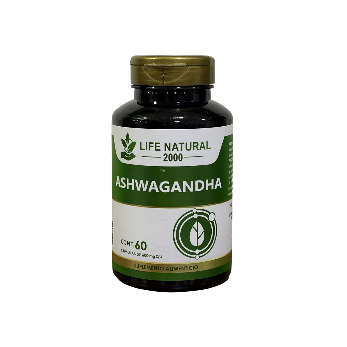 Ashwagandha Life Natural 2000 – 60 cápsulas