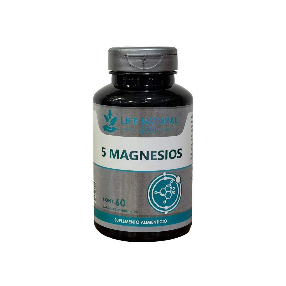 5 Magnesios Life Natural 2000 – 60 cápsulas