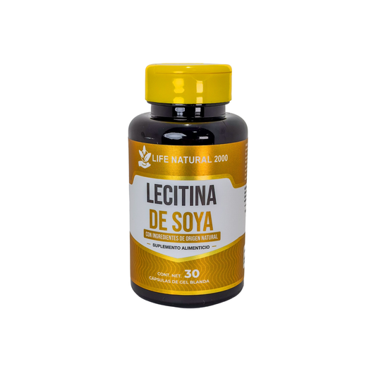 Lecitina de Soya Life Natural 2000 – 30 cápsulas