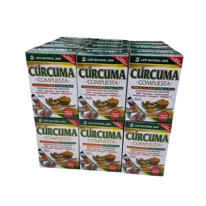 Cúrcuma Compuesta 60 Tabletas / 30 piezas