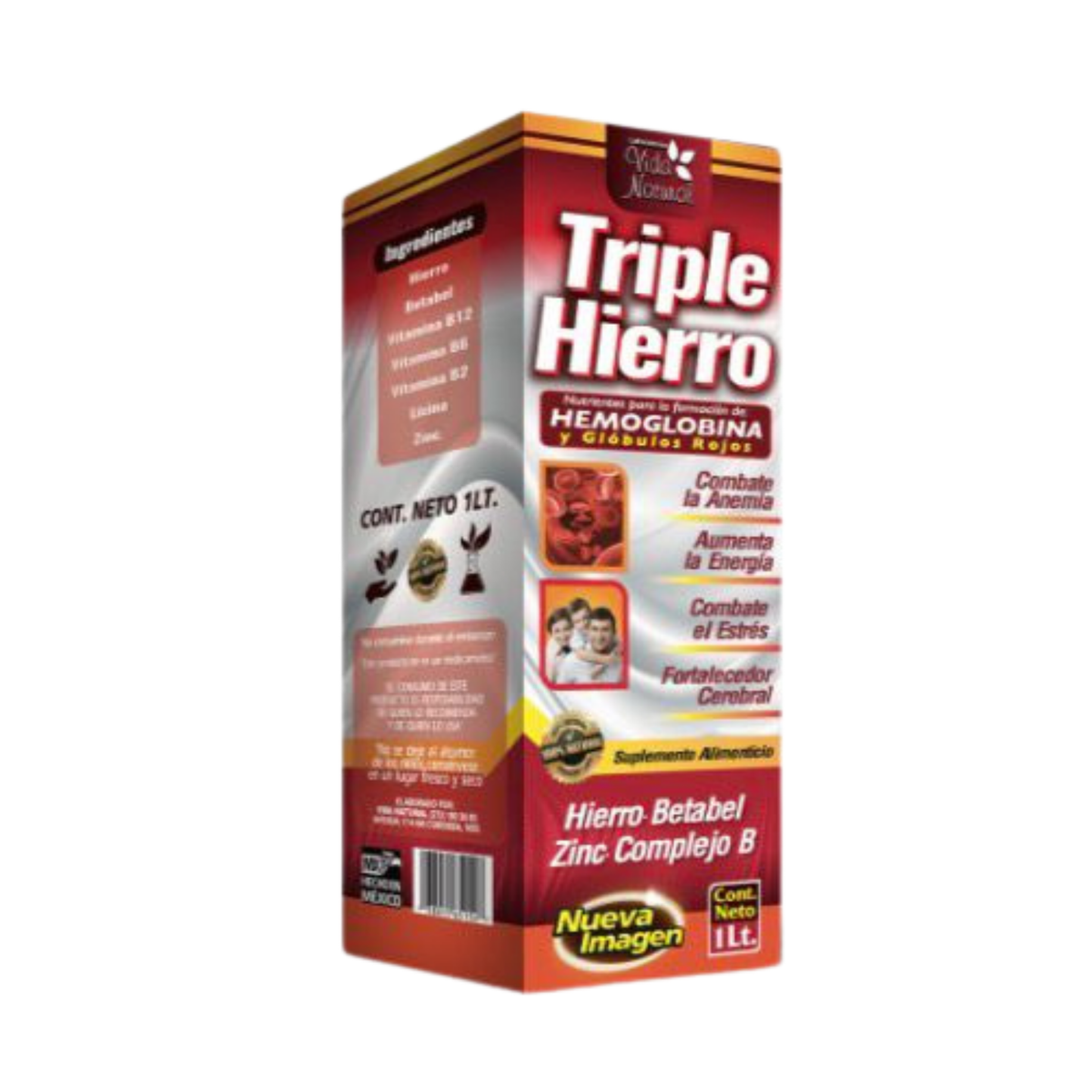Tónico Triple Hierro 1LT