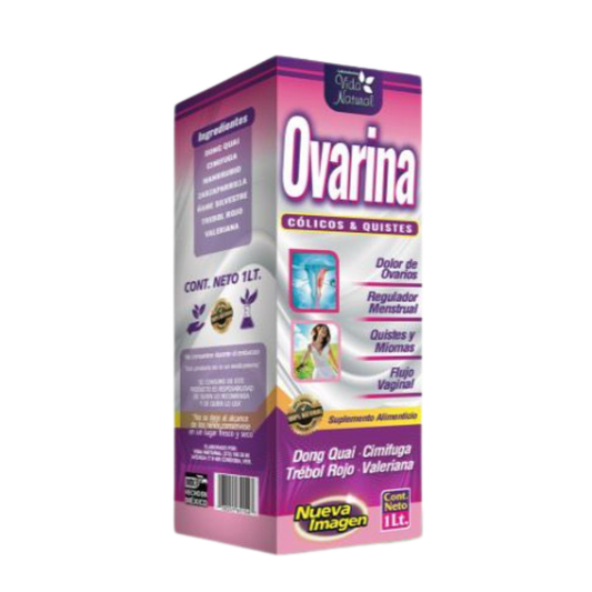 Tónico Ovarina Cólicos Y Quistes 1LT