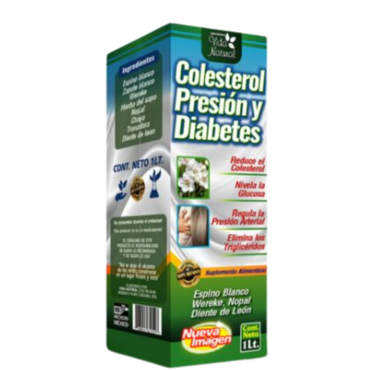 Tónico Colesterol, Presión Y Diabetes 1LT