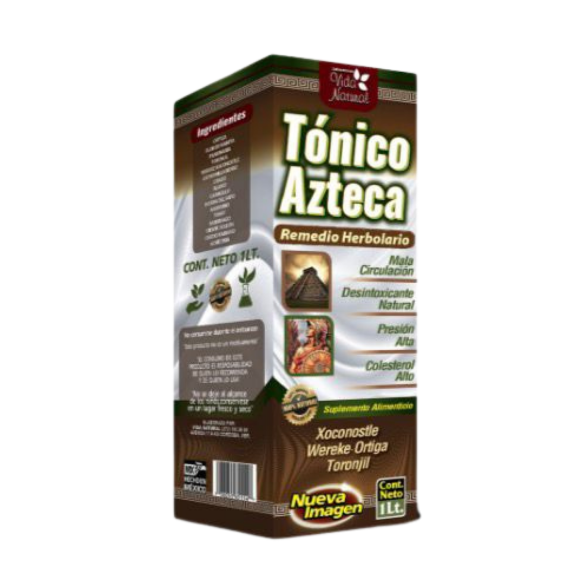 Tónico Azteca Remedio Herbolario 1LT