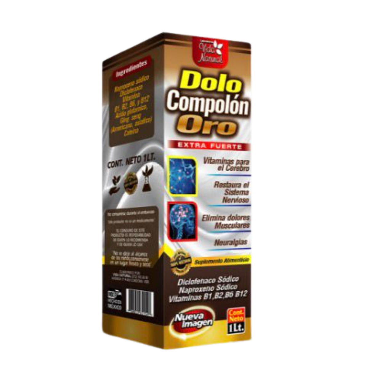 Tónico Dolo Compolón Oro Extra Fuerte 1LT