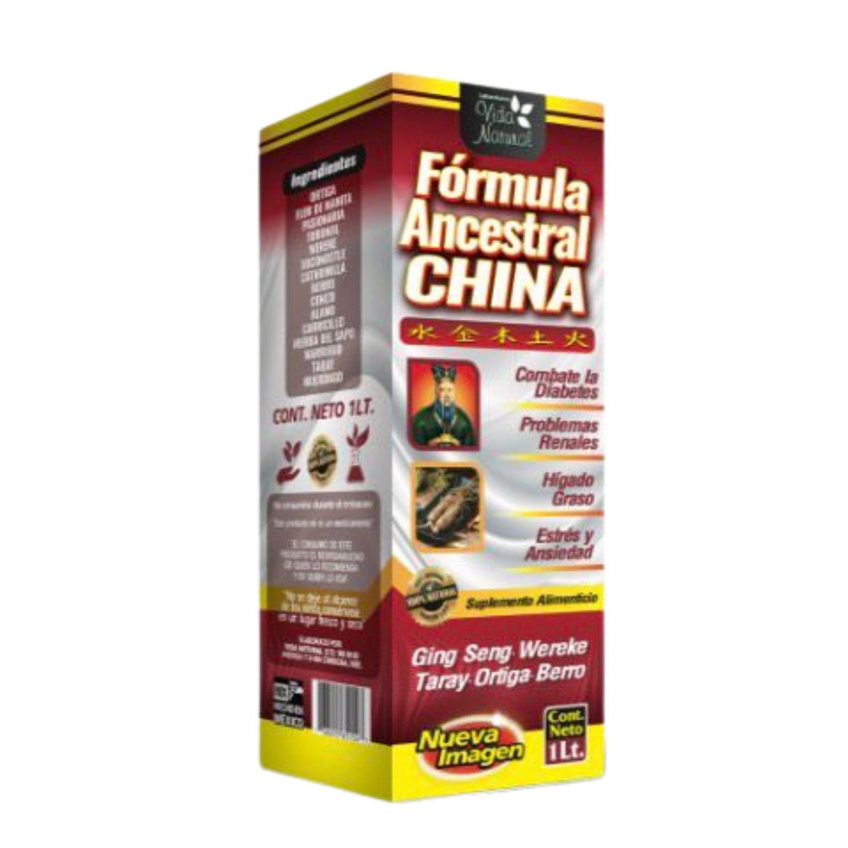 Tónico Fórmula Ancestral China 1LT