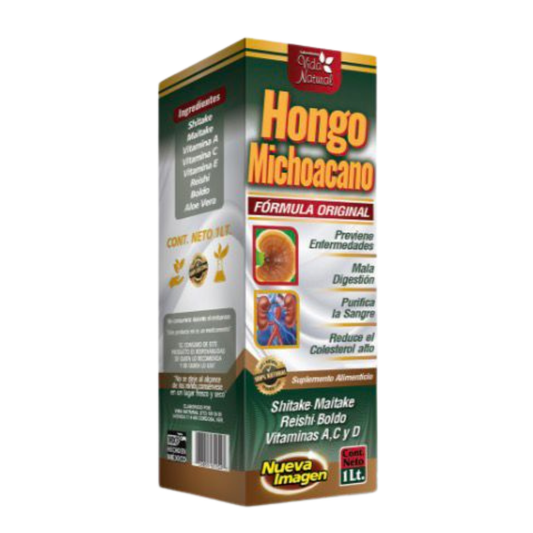 Tónico Hongo Michoacano Fórmula Original 1LT