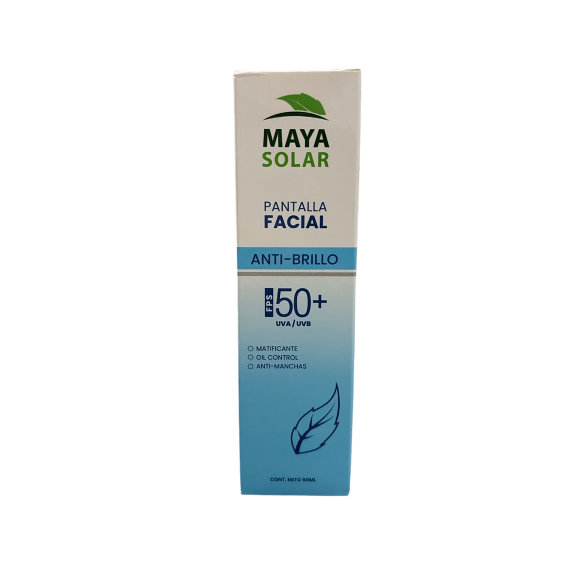 Protector Solar Facial Maya Solar Antibrillo