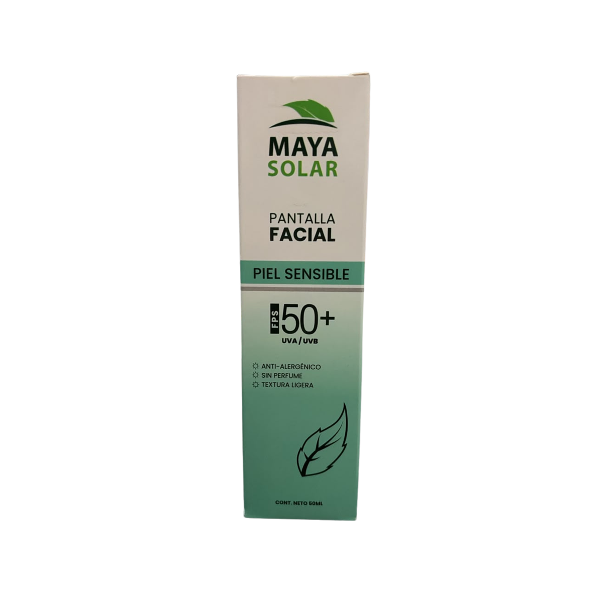 Protector Solar Facial Maya Solar Piel Sensible
