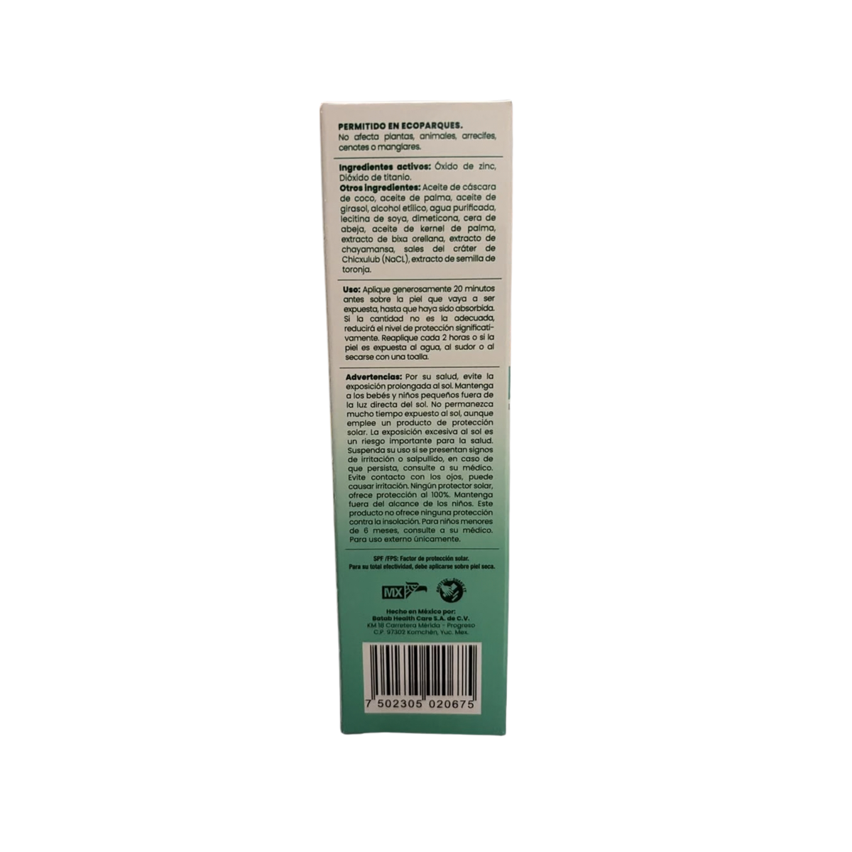 Protector Solar Facial Maya Solar Piel Sensible