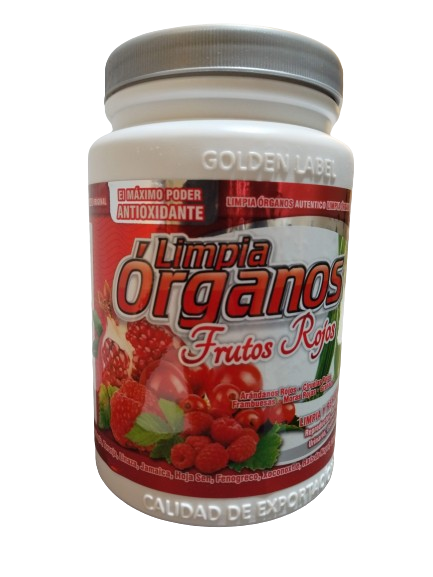Limpio Organos Frutos Rojos