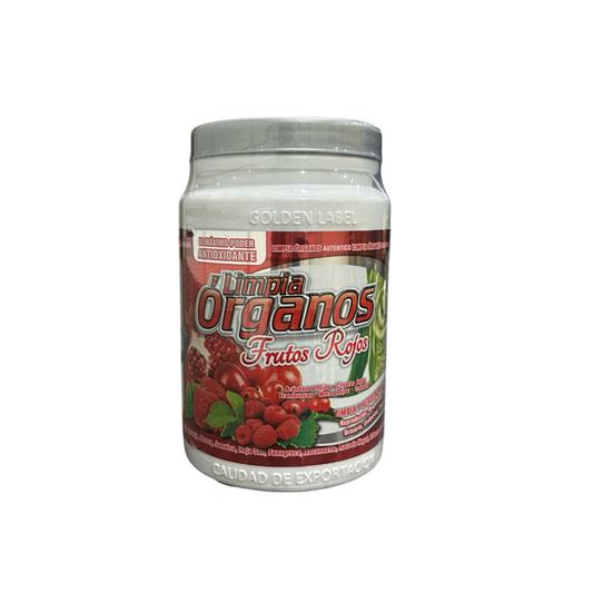 Limpio Organos Frutos Rojos