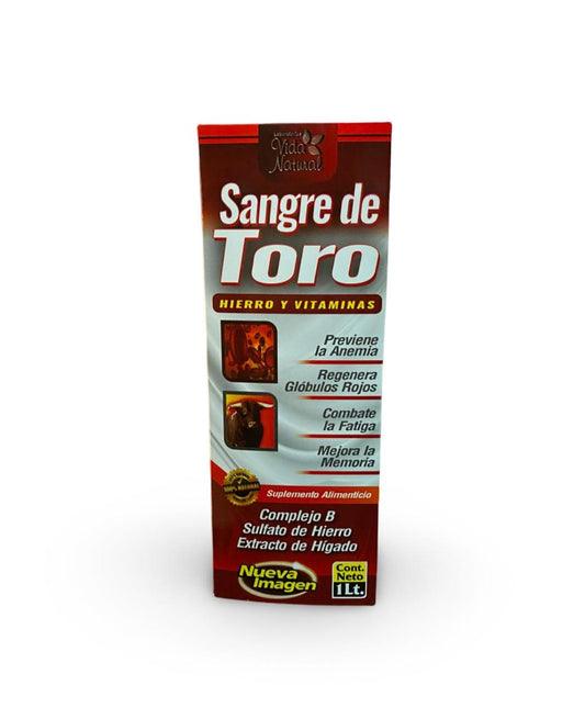 Tónico Sangre De Toro Hierro Y Vitaminas 1LT