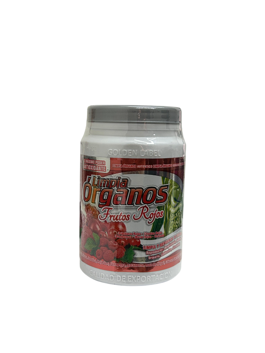 Limpio Organos Frutos Rojos