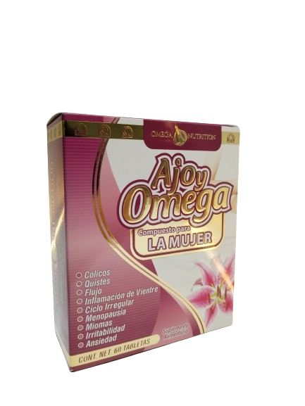 Ajo y Omega COMPUESTO PARA LA MUJER