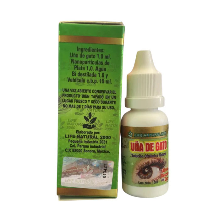 Gotas uña de gato Caja 15 ML